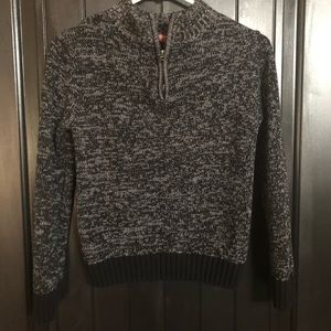 Boys nice half sweater zip up